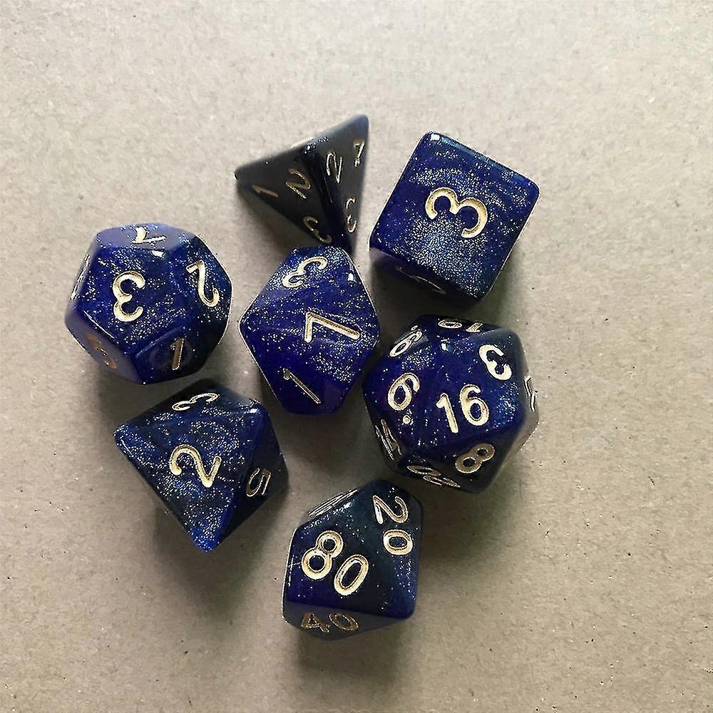 7pcs/set Dnd Dice Set Polyhedral D&d Dice Inclusion Role Playing Dice Dungeons And Dragons Gift
