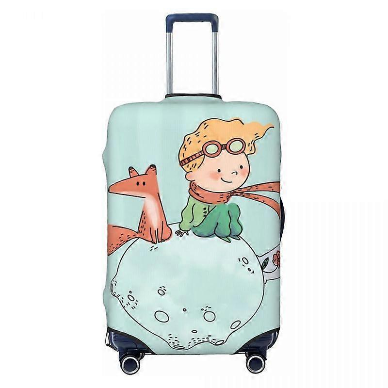 Pohádkový obal na kufr Malý princ Fox Cruise Trip Dovolená Zábava Zavazadla Zásoby Protector Vánoce