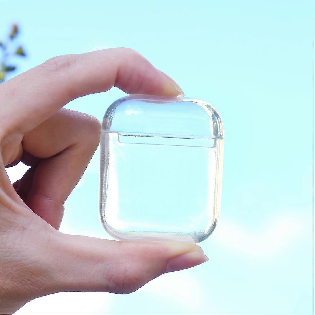 Transparent TPU Earphone Case for AirPods 1 / 2