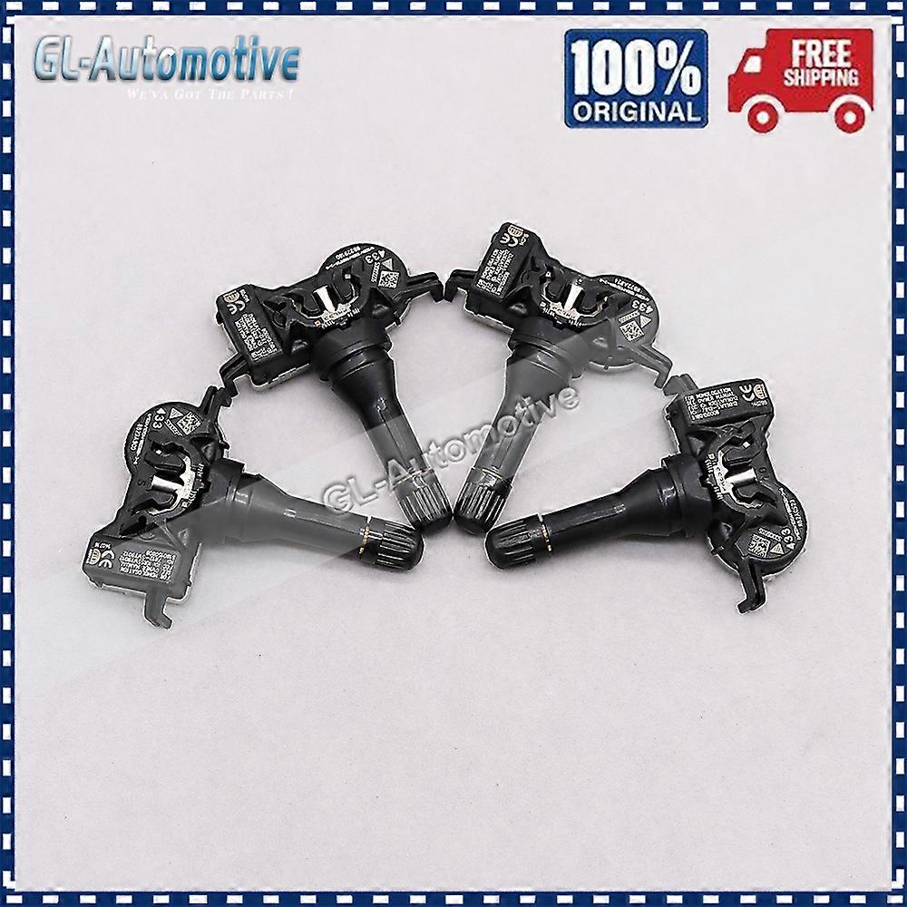 4PCS TPMS 433MHZ 53305555 Tire Pressure Sensor for Chrysler 200 Pacifica Dodge Dart Jeep Grand Wagoneer Renegade 68105280AF