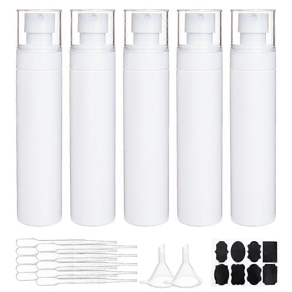 Plastic Spray Bottle Chalkboard Sticker Labels Disposable Plastic Transfer Pipettes Funnel Hopper