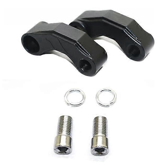 10MM Motorcycle Rearview Mirrors Extension Riser Extend Adapter Mirror Extender Adapters Riser Supplies Rear View Base Mirrors