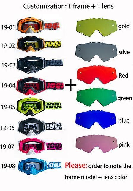 Latest hot Motocross Goggles Glasses MX Off Road Masque Helmets Goggles Ski Sport Gafas for Motorcycle Dirt