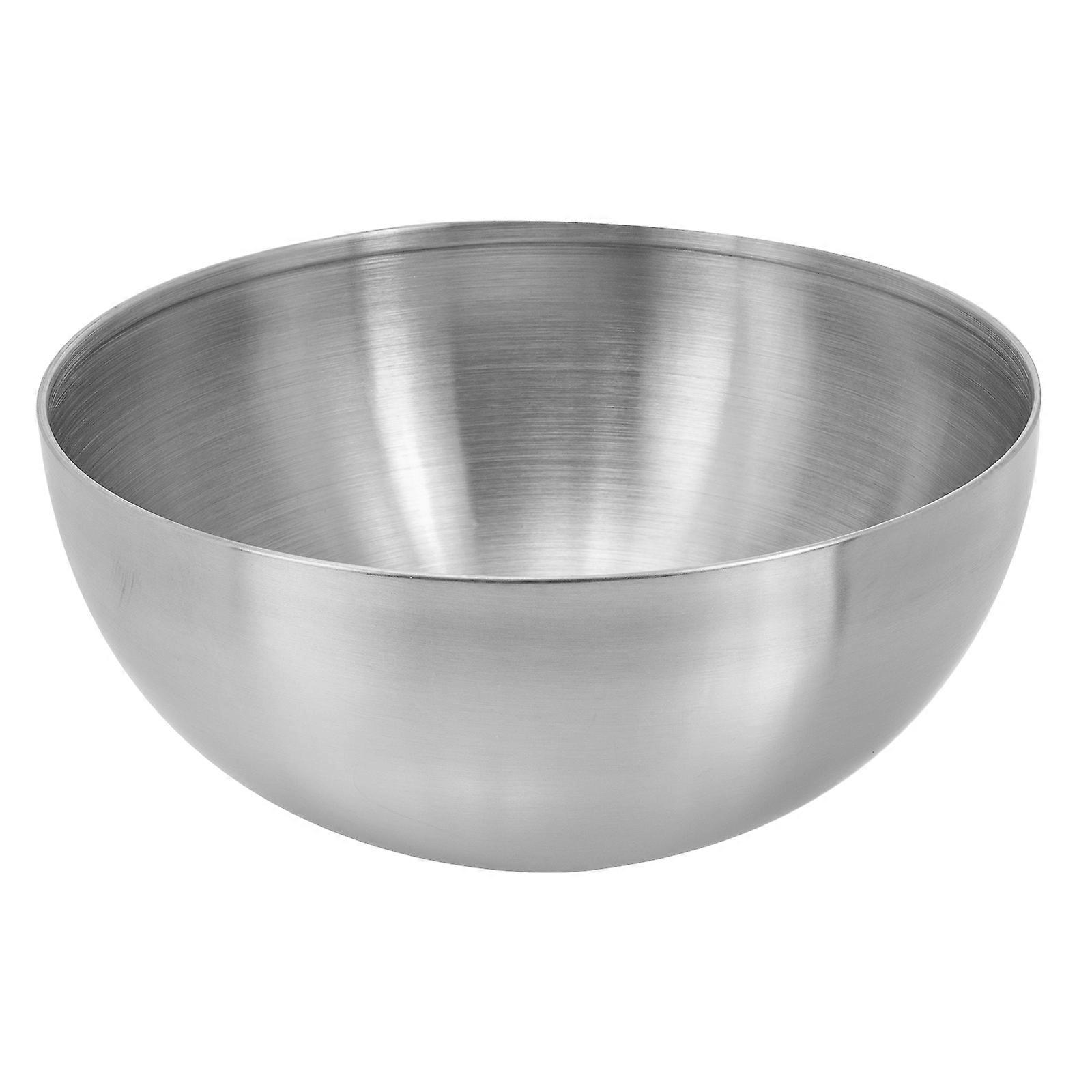 Multi-function Salad Bowl Fruit Storage Container Stainless Steel Storage Bowl