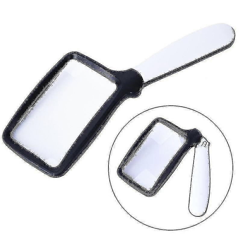 Folding Handheld Magnifying Glass With Light With Dimmable Led For Sen
