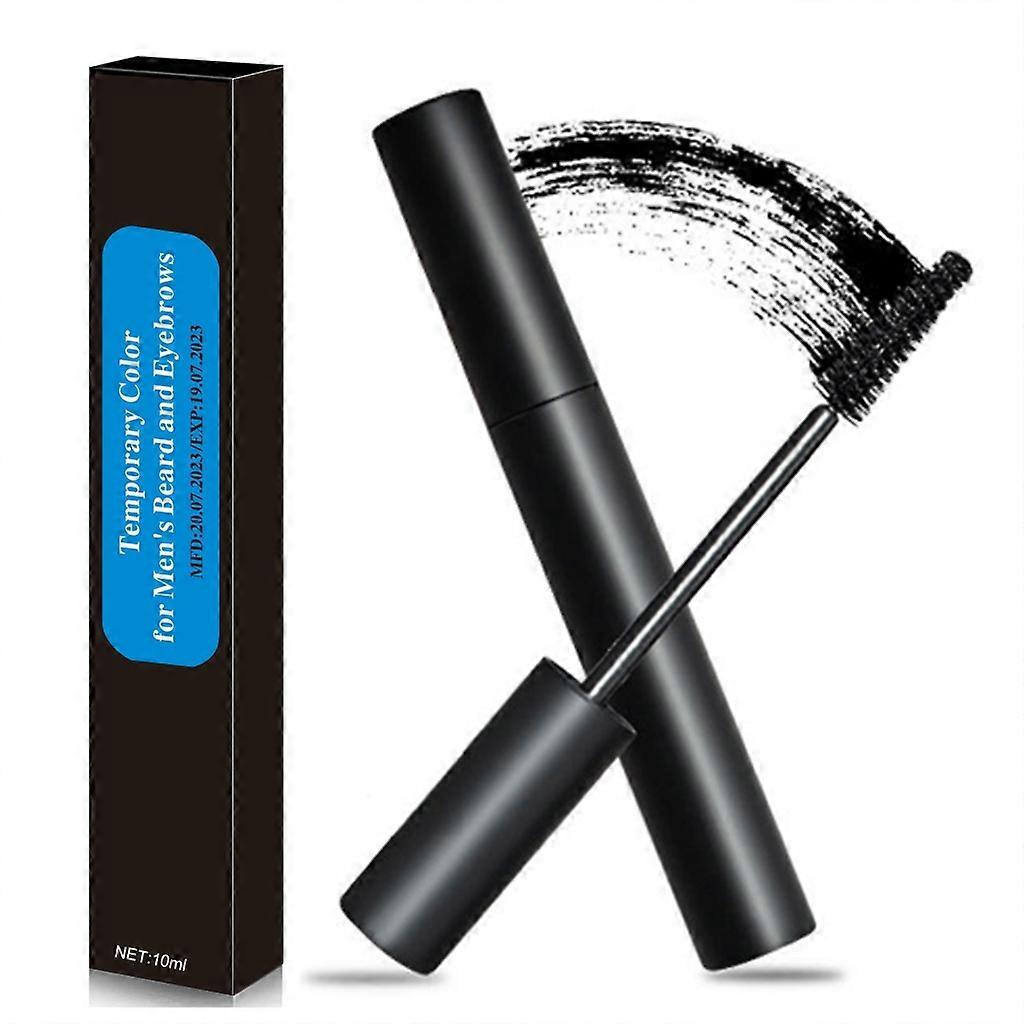 Men Beard Coloring Shaping Brush Temporary Color for Beard and Eyrbrown
