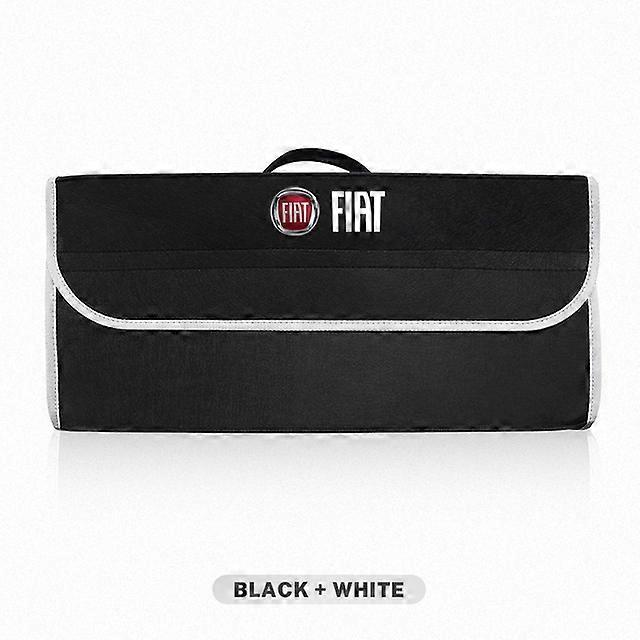Car Trunk Storage Bag Organizer Sundries Stowing Tidying Box For FIAT 500 Abarth Punto Tipo Panda Ducato Stilo Fiorino Doblo