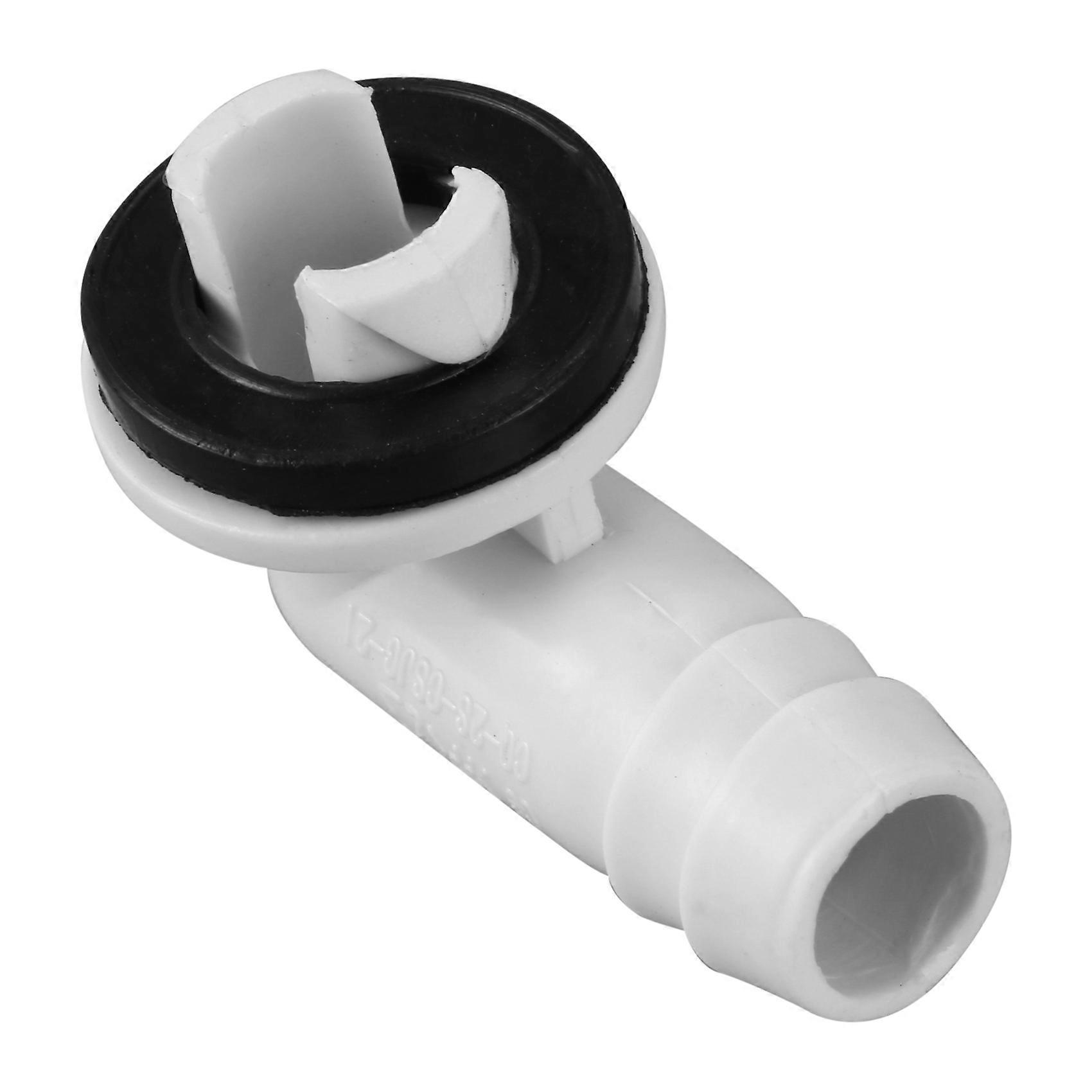 Air Conditioner Ac Drain Hose Connector Elbow Fitting with Rubber Ring for Mini-Split Units and Win