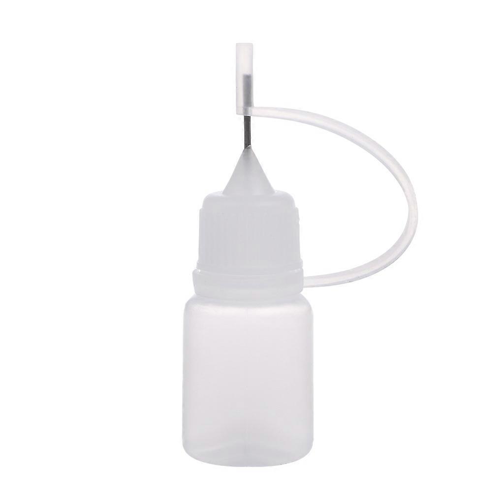 Needle Tip Glue Bottle Squeeze Plastic Bottle Dispensing Needle Childproof Cap