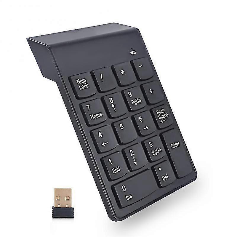 Mini Wireless Numeric Keyboard 2.4GHz Numpad 18 Keys Digital Keypad