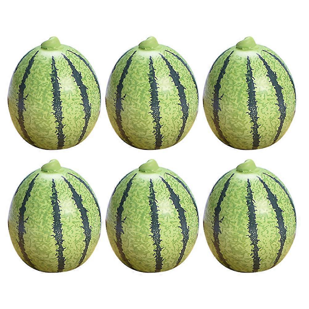 Lot de 6 mini pastèques miniatures