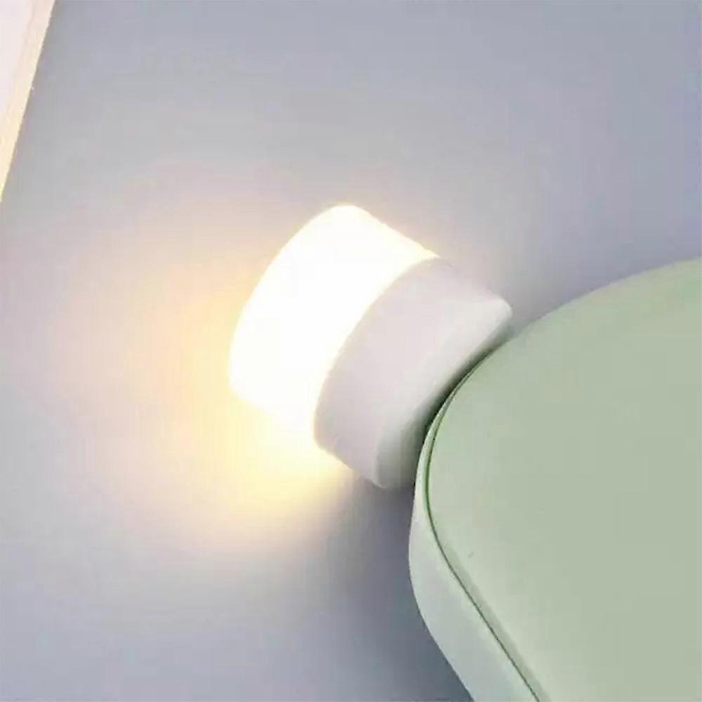 1/4/8 Pcs/set Portable Mini USB 5V Night Light Bedroom Toilet Hallway LED Plug In Lamp