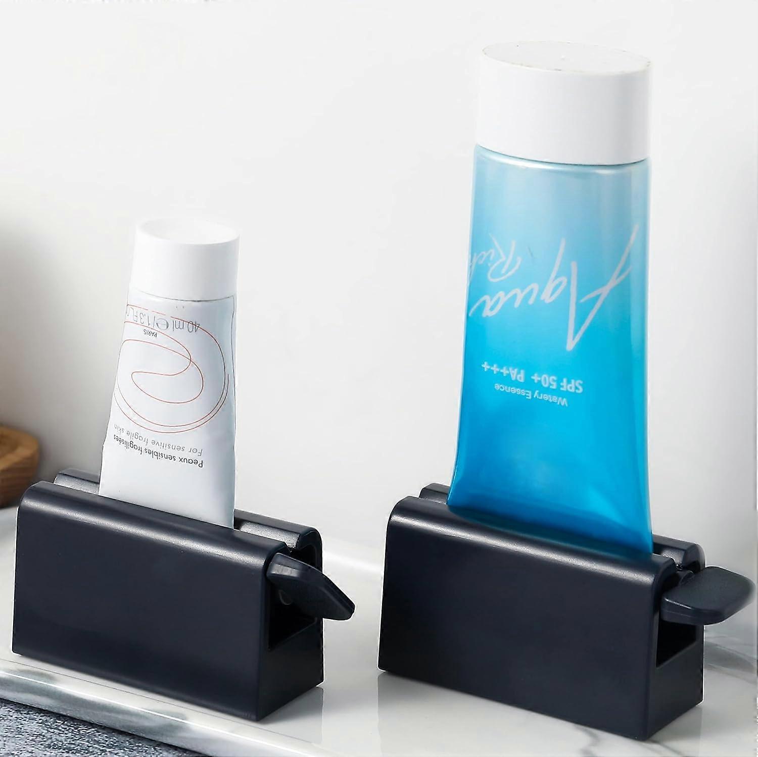 2pcs Toothpaste Roller Tube - Toothpaste Squeeze Holder Holder Rotating Toothpaste Dispenser for Bathroom