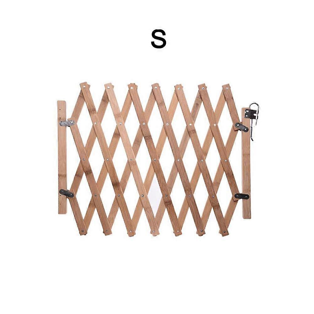 طوي الأليفة حاجز السياج خشبية قابل للسحب القط بوابة لعزل السلامة