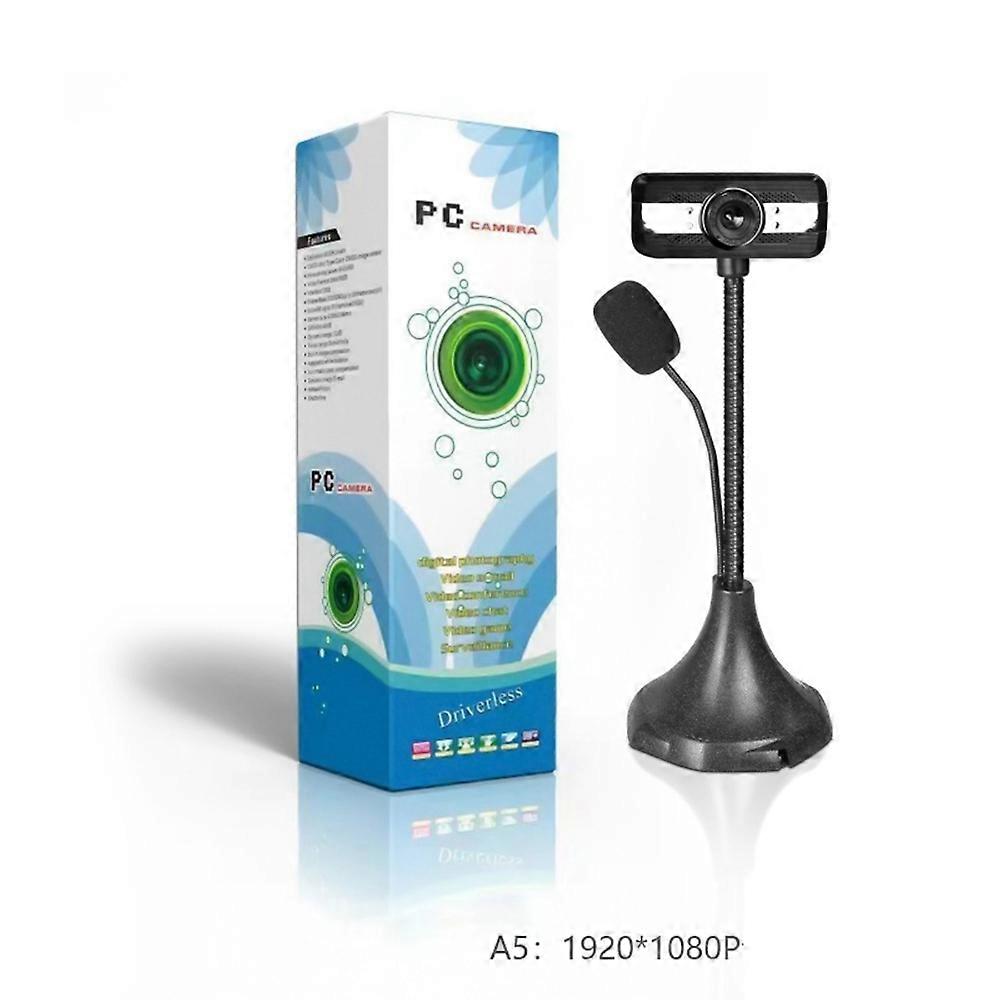 Webcam 480P Full HD 1080P with External Microphone Camara Stand for Laptop Desktop Video Calling for Youtube Recording Web Cam