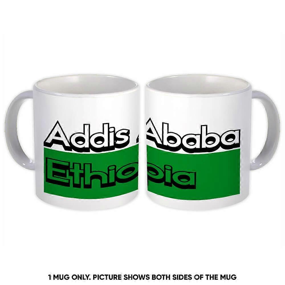Gift Mug: Addis Ababa Ethiopia Rectangle