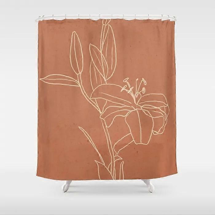 Bathroom Shower Curtain Design Style - 7