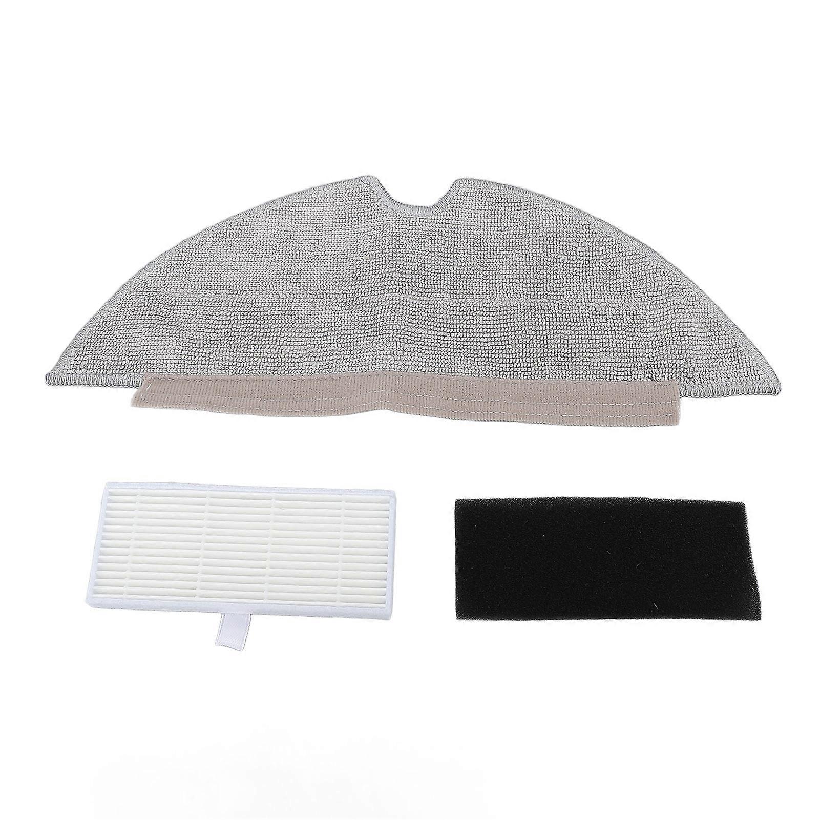 5PCS Robot Vacuum Cleaner Filter Reusable Washable Robotic Vacuum High Efficiency Particulate Air Filter with 3PCS Mop Cloth for L35