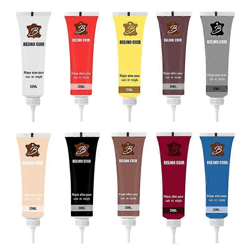 20ml läderreparation gel läder kompletterande färg reparation repor sprickor läder reparation bil läder säte läder soffa verktyg