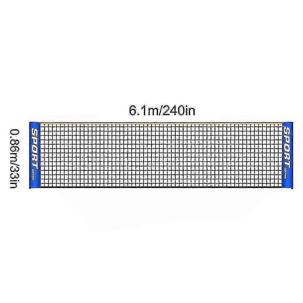 Portable Folding Simple 3m 4m 5m 6m Tennis Net Badminton Net Ns2 Fz52