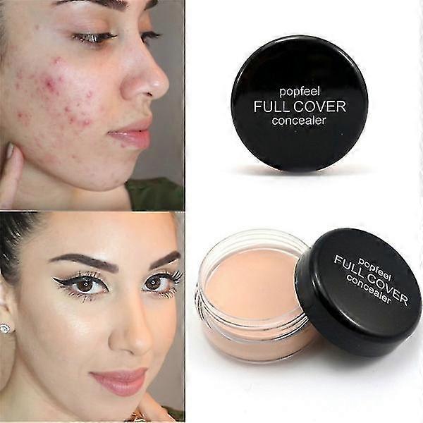 Most Professional Full Coverage Flawless Cream Concealer Makeup Silky Smooth Texture