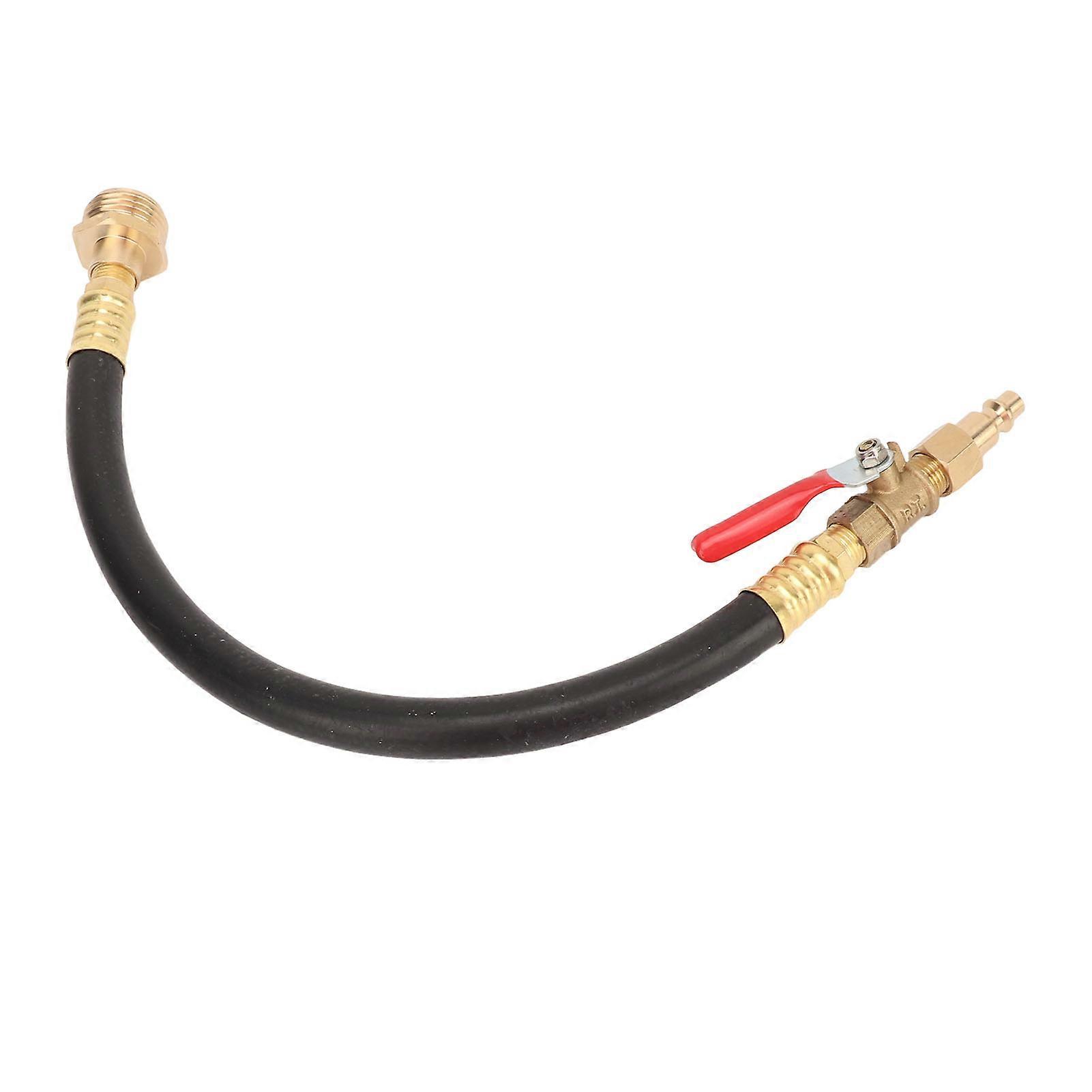 RV Winterize Kit de système d’arrosage Adaptateur de soufflage d’eau Raccord de tuyau Vanne d’arrêt avec adaptateur 3/4 pouce 1/4 pouce 