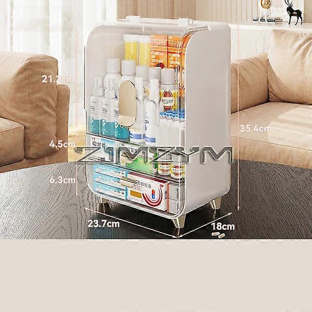 1Pcs Large Capacity Case Household Multi-layer Medicine Storage Box