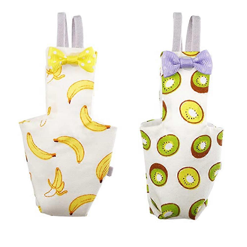 2 st Kläder Kläder Fågelblöja Duva Blöjor Fågelblöjor Parakit Kläder Fågel Flygdräkt