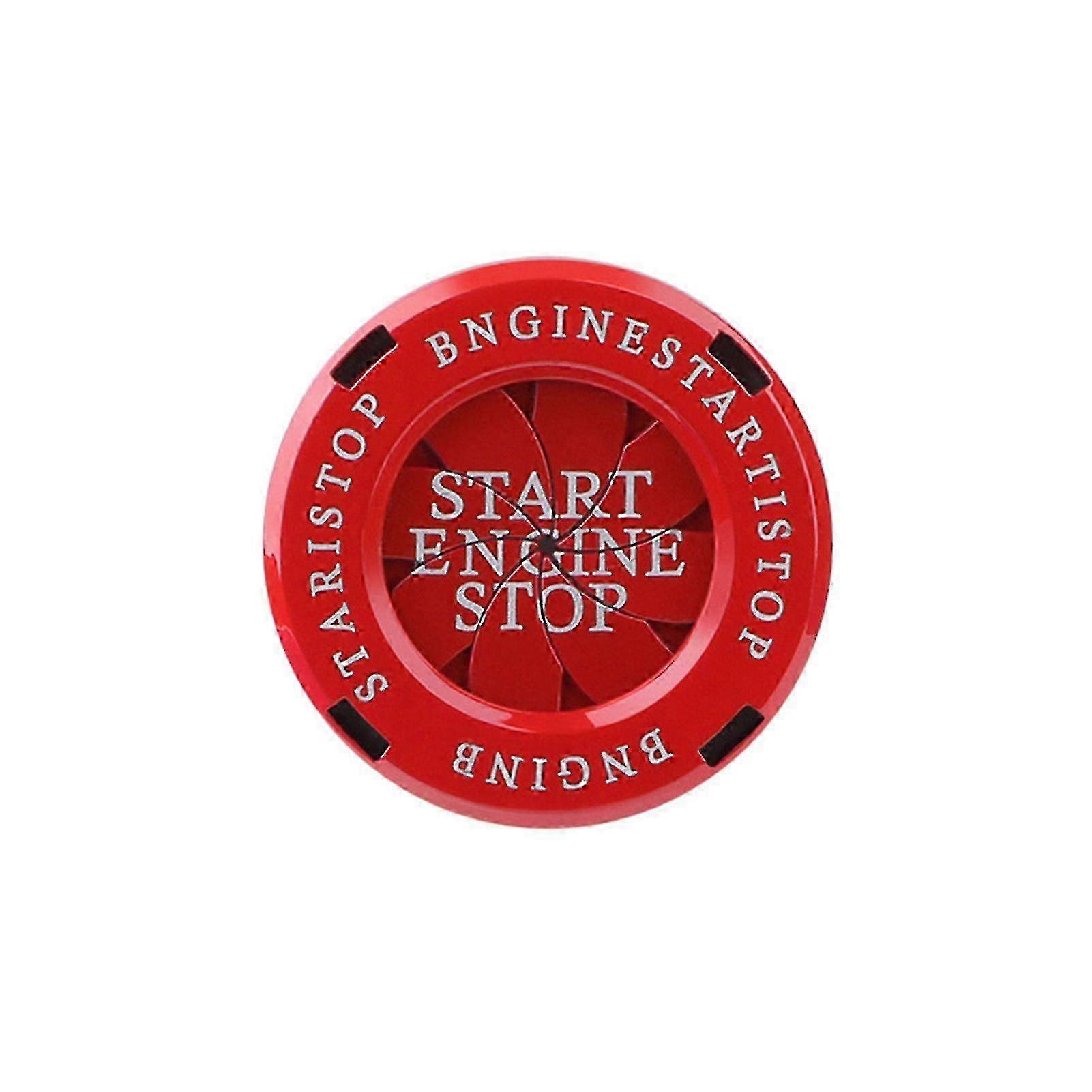 Universal Car Engine Start Stop Button Cover - Anti-collision Decorative Rotarys