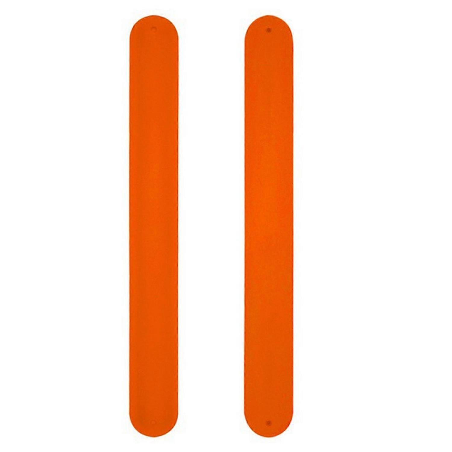 2Pcs Silicone Snap Circle Bracelet Self-Rolling Wristband with Cartoon Prints Easy-to-use Poster