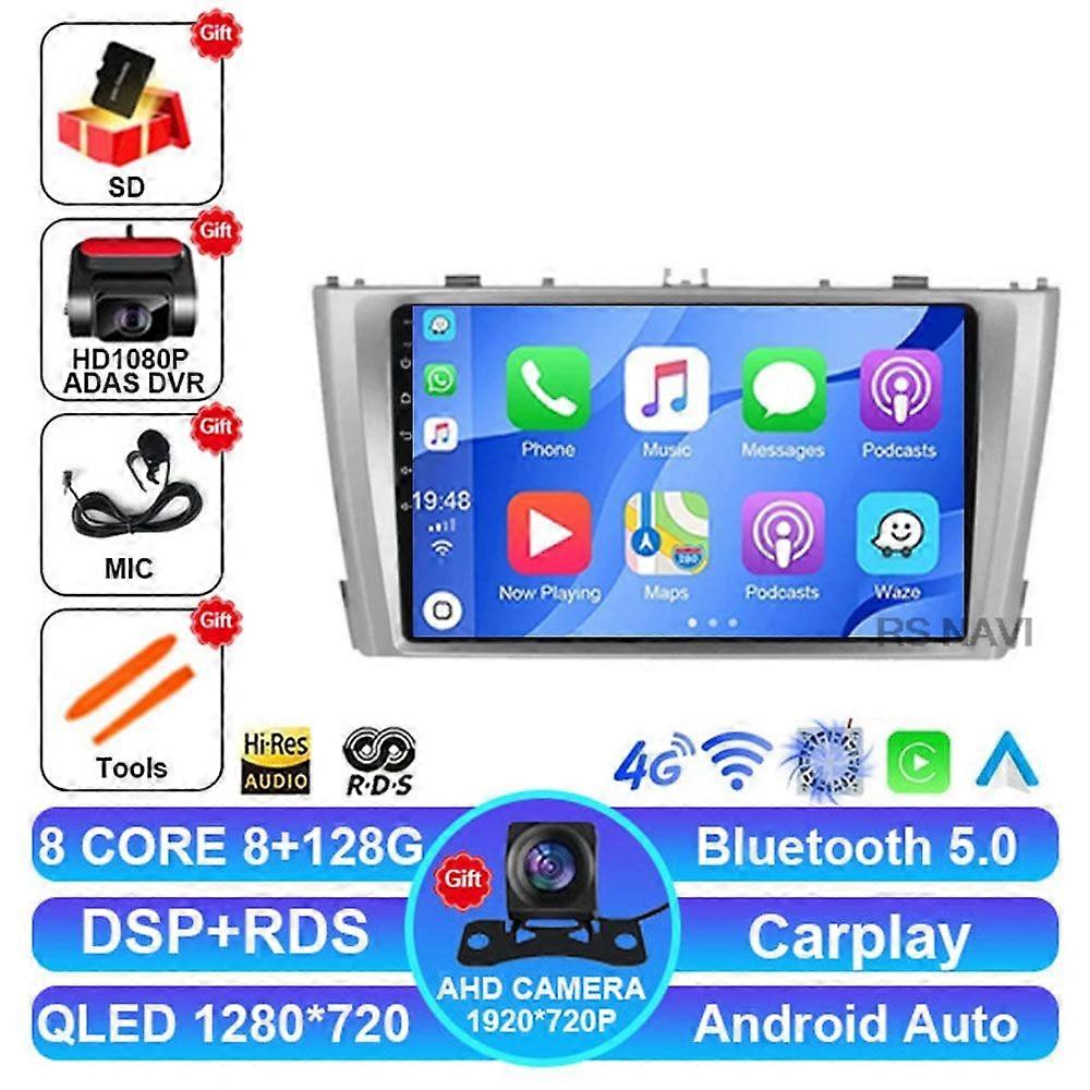 Android 14 Car Radio For Toyota Avensis T27 2009 - 2015 Bt Navigation Multimedia Wireless Carplay Auto 5g Wifi Dsp Stereo 2din