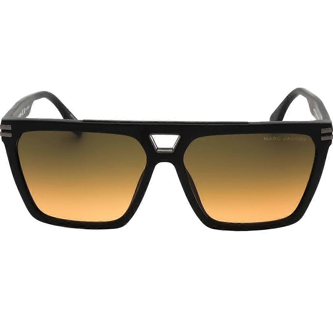 Marc Jacobs Gradient Brown SF Lens Matte Black Sunglasses