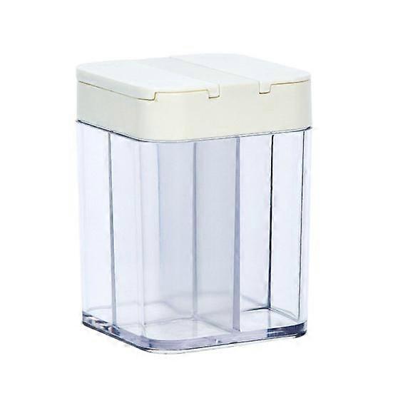 Spice Storage Bottle Convenient Large Capacity Fresh-keeping 4-cell Storage Kitchen Spice Storage for Kitchen
