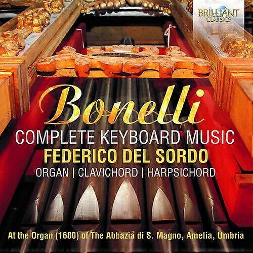 Aurelio Bonelli Bonelli Complete Keyboard Music CD (2019) NEU