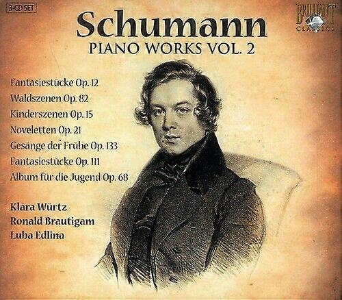 Piano Works Vol. 2 (Wurtz Edlina) CD 3 discs (2008)