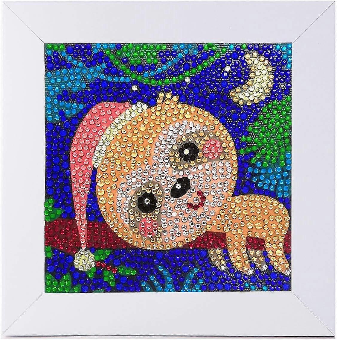 Mosaic Picture Kit with 5D Rhinestones and Frame