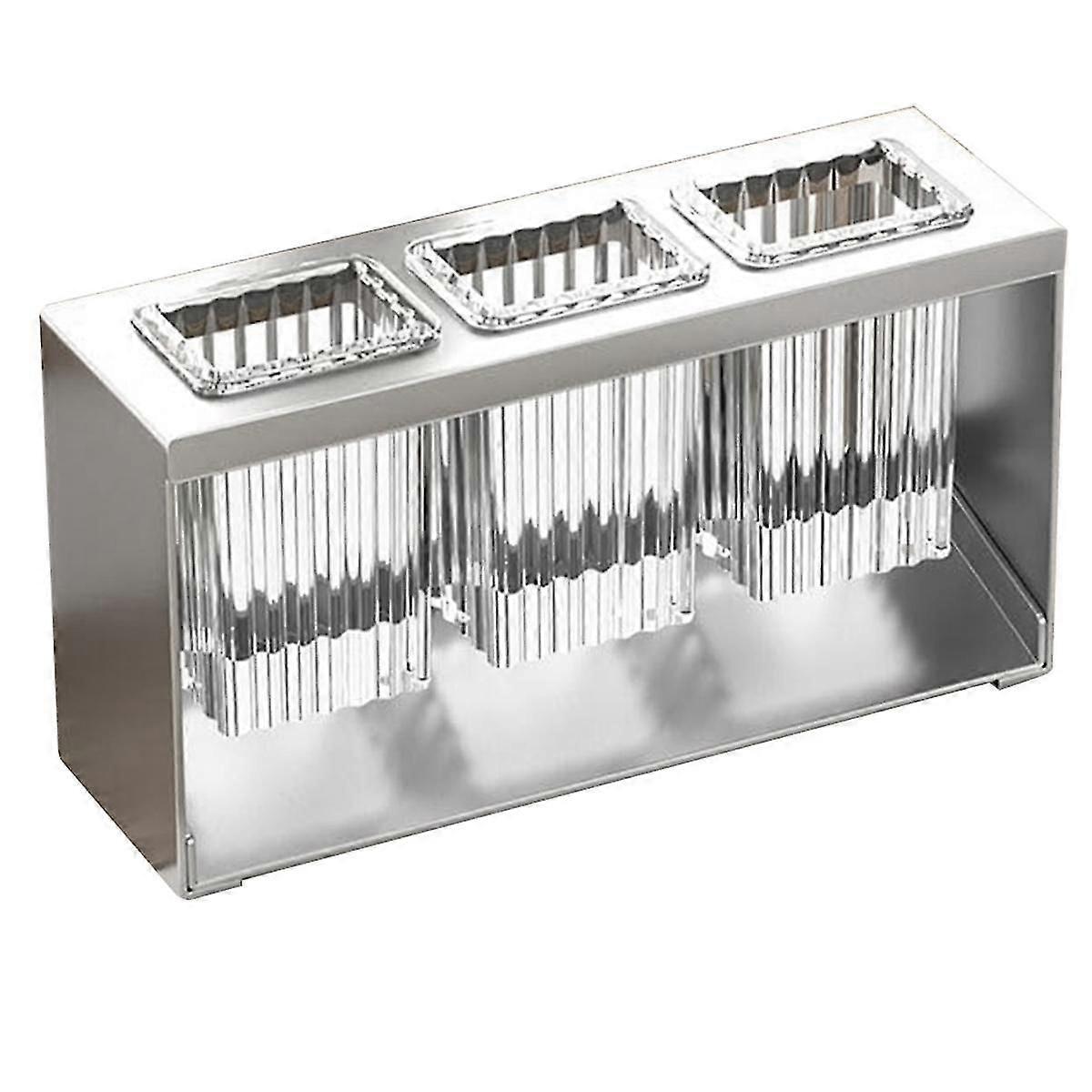 Countertop Cutlery Drying Holder Cutlery Drainer Tableware Holder Box Tabletop Separated Fork Chops