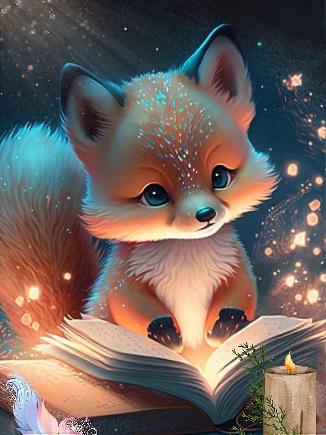 Diamond Painting Kit 11.8x15.7 Inches Full Drill DIY Craft with Colorful Gems and Adhesive Canvas