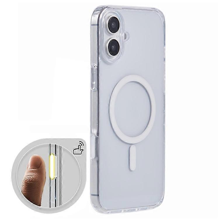 X-LEVEL Compatible For iPhone 16 Plus Case Compatible with MagSafe TPU+PC Clear Back Cover with Camera Control Button