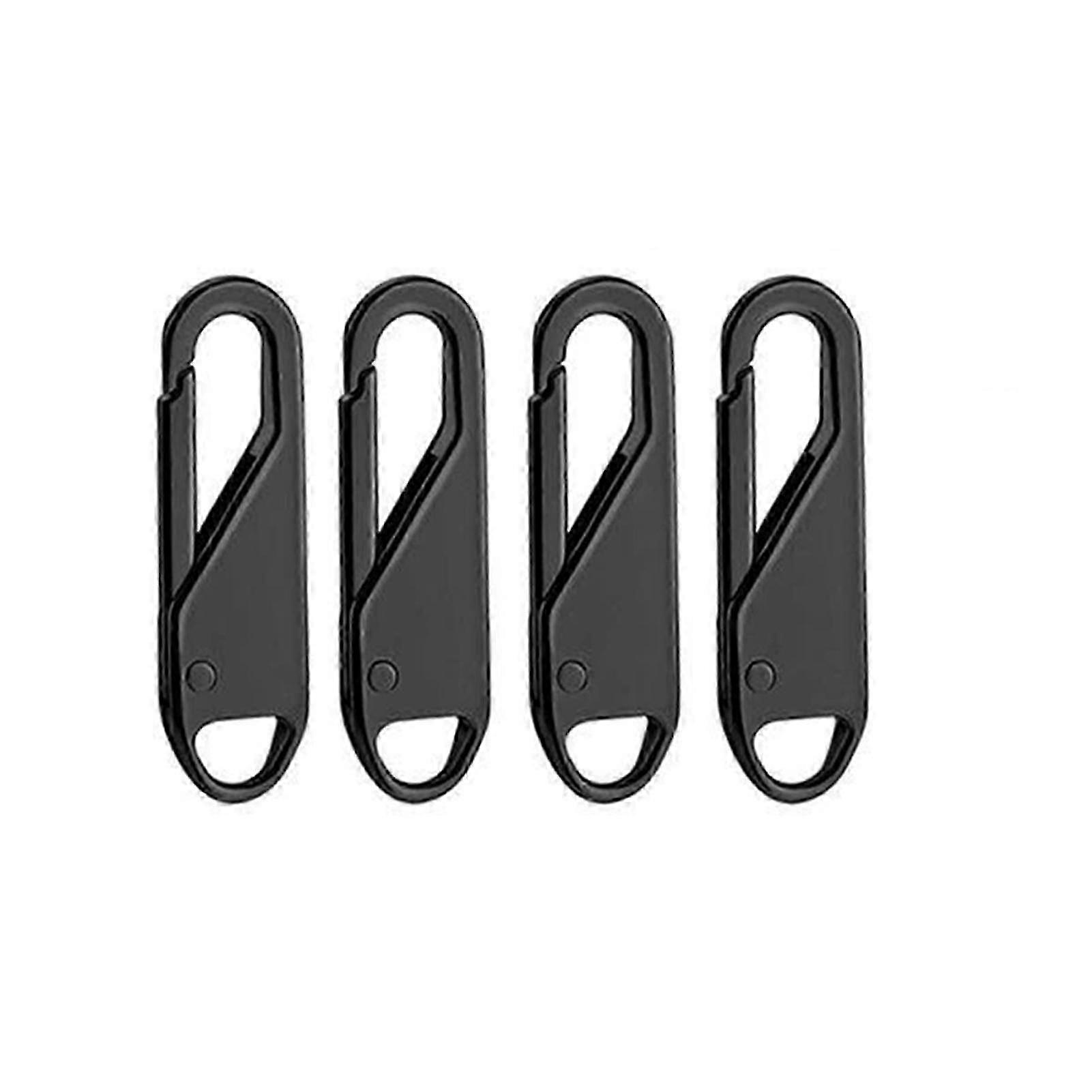 Univerzális levehető cipzáras húzó 4/8db fém cipzáras javítókészlet a kabátzsák általános