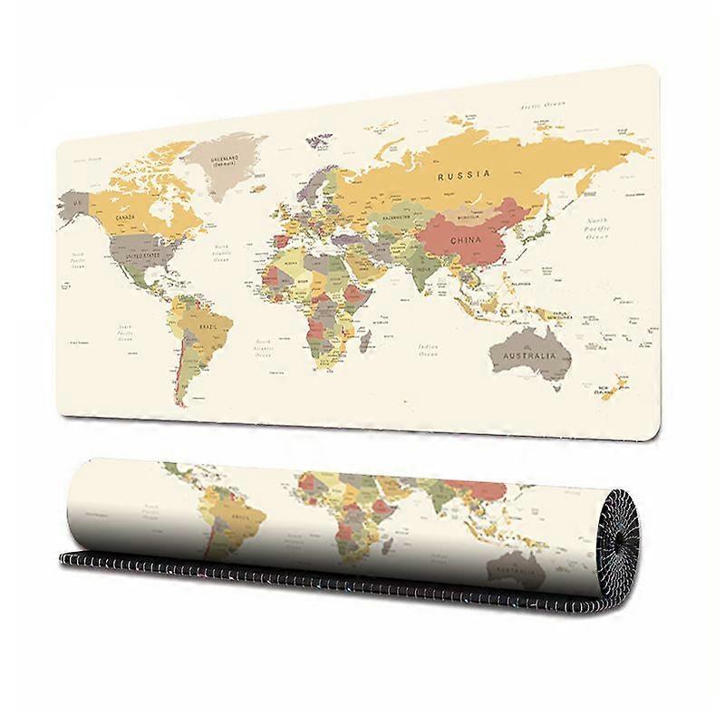 Mouse Pads ZRUXE DT02 Natural rubber World Map Series(80CM*30CM*0.03CM)