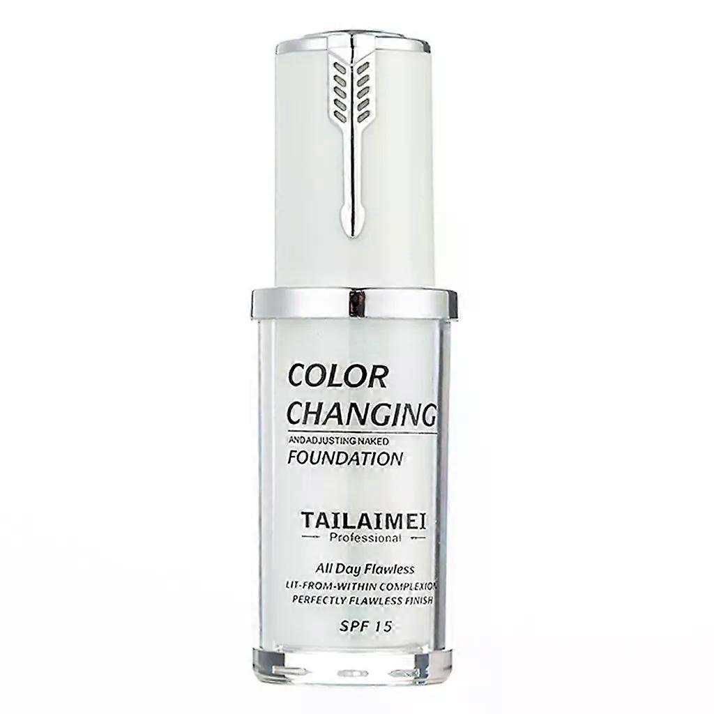 بودرة سائبة مناسبة لكونتور ووضع المكياج ، تغيير اللون الأساس قاعدة ماكياج عارية الوجه السائل إخفاء