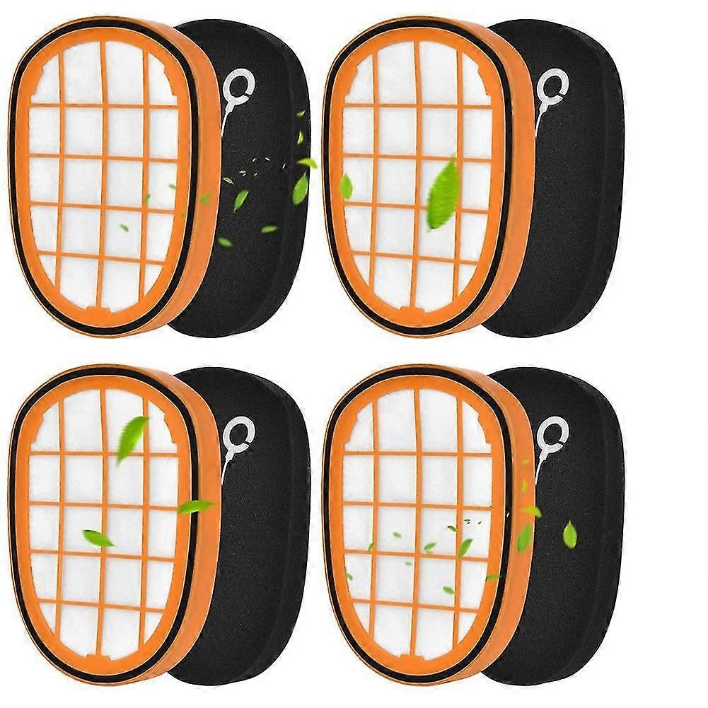 フィリップススピードプロマックスアクアハンドヘルドFc6812 Fc6813のための4パックフィルター