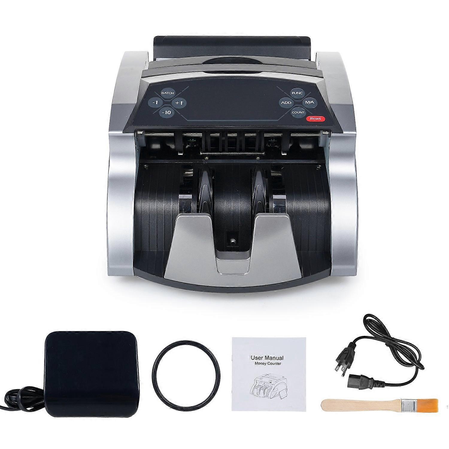 Money Counter Machine Counterfeit Bill Detector with UV MG IR Detection Automatic Money Detection Fa
