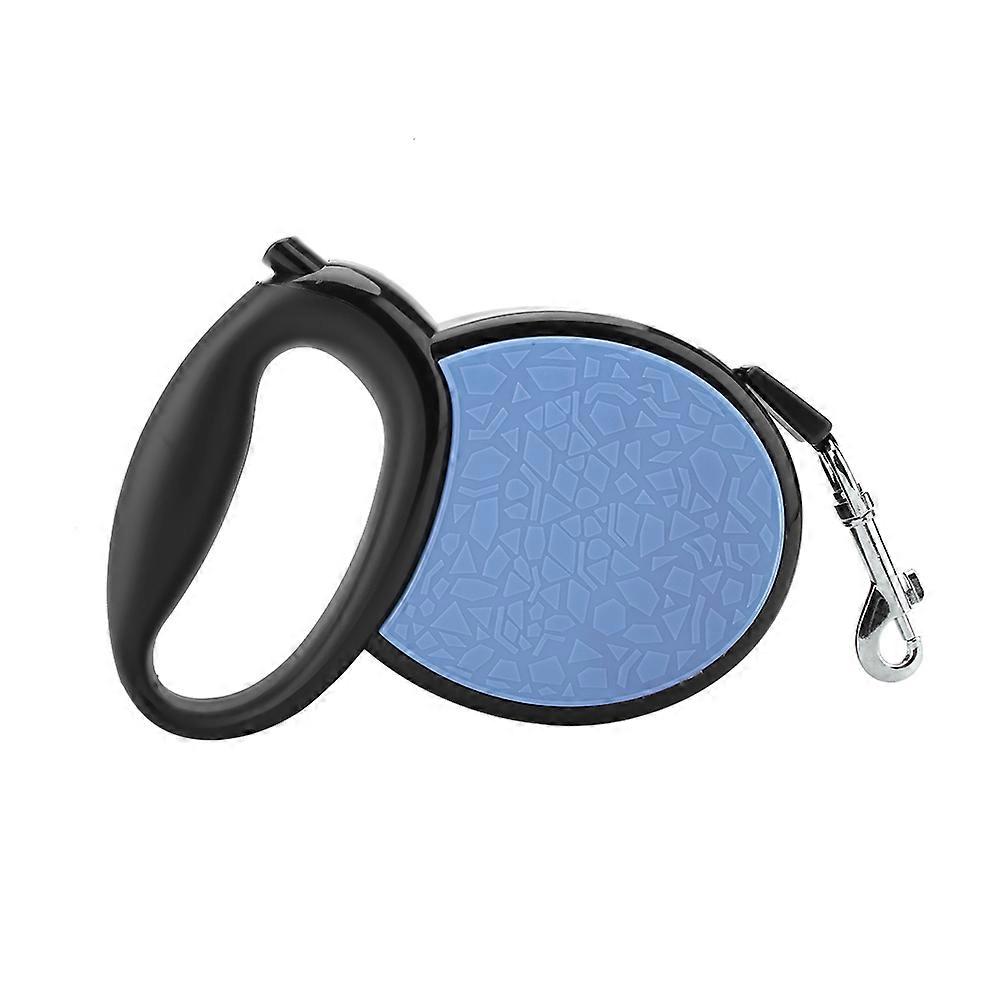 5M Retractable Automatic Winding Rope Walking Traction Leashes for carrying Pet Dogs Blue
