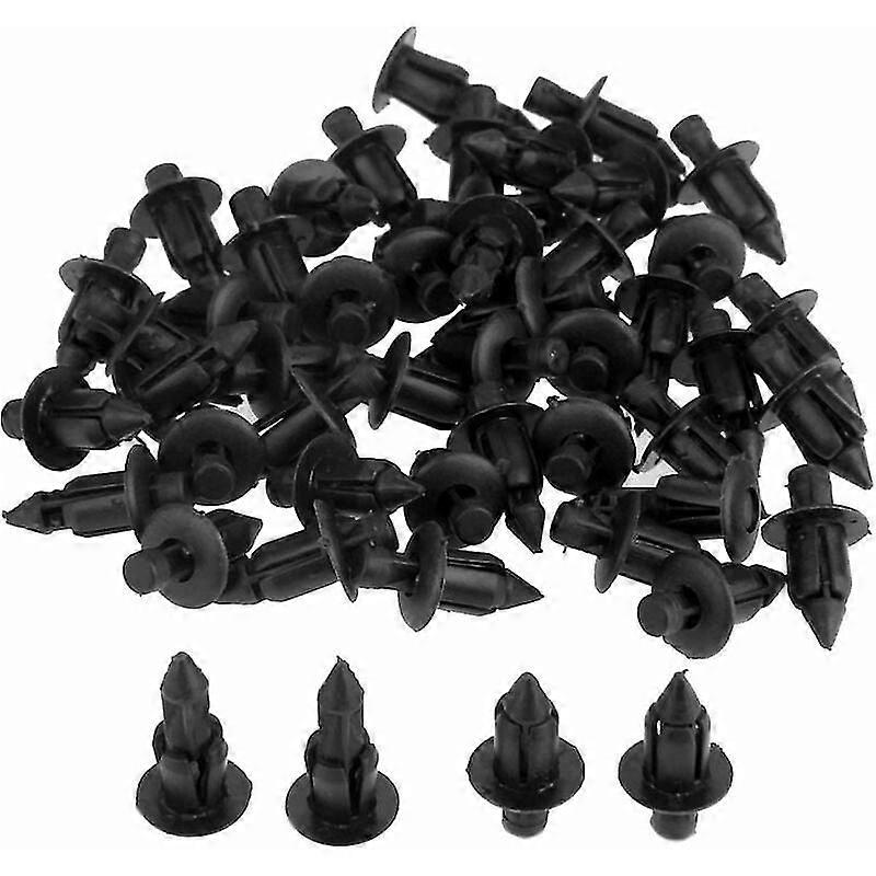 100pcs 6mm Plastic Rivets for Bike Fairing Panel