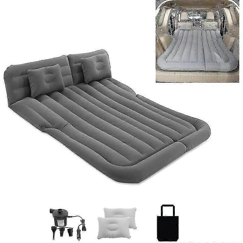Aisiting Litzee For Tesla Model 3 Model Y Model S Mattress Portable Inflatable Car Air Bed With Electric Air Pump Flocking Surface 175x130CM