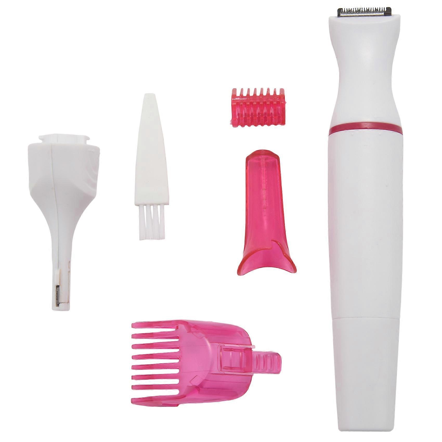 5 in 1 Hair Removal Shaver Female Electric Shaving Machine Trimmer for Eyebrow Face Underarm Bikini