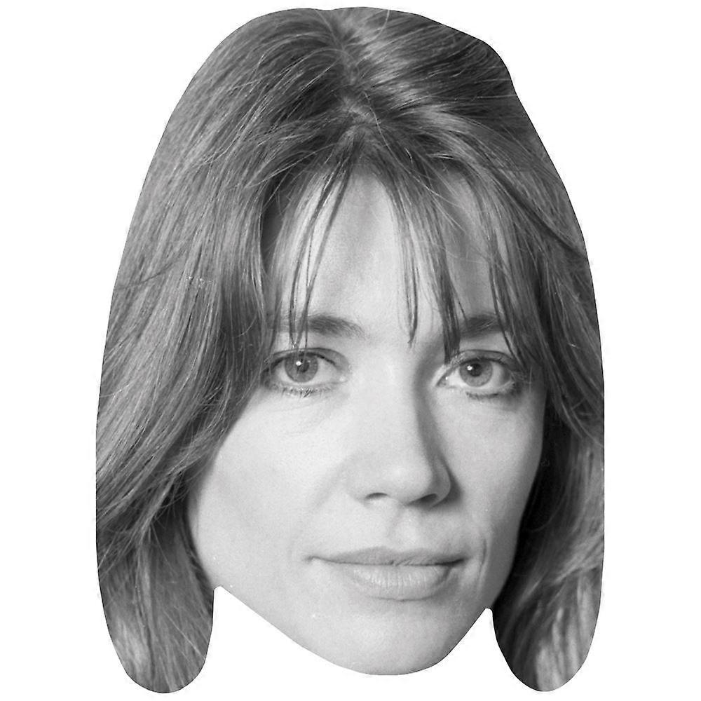 Francoise Hardy (Young) Celebrity Mask, Flat Card Face