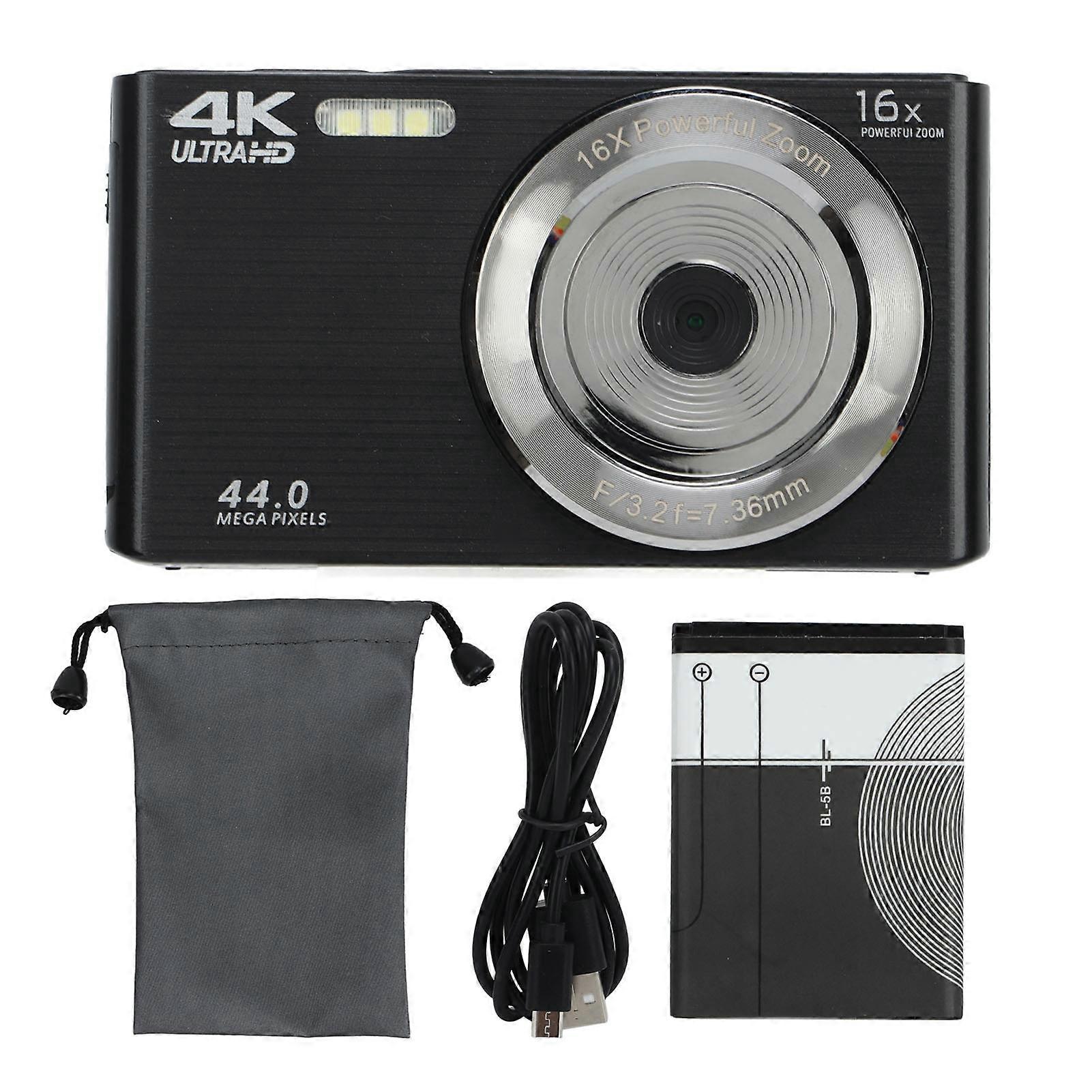 Compact, Anti-Shake, 4K Vlog Camera